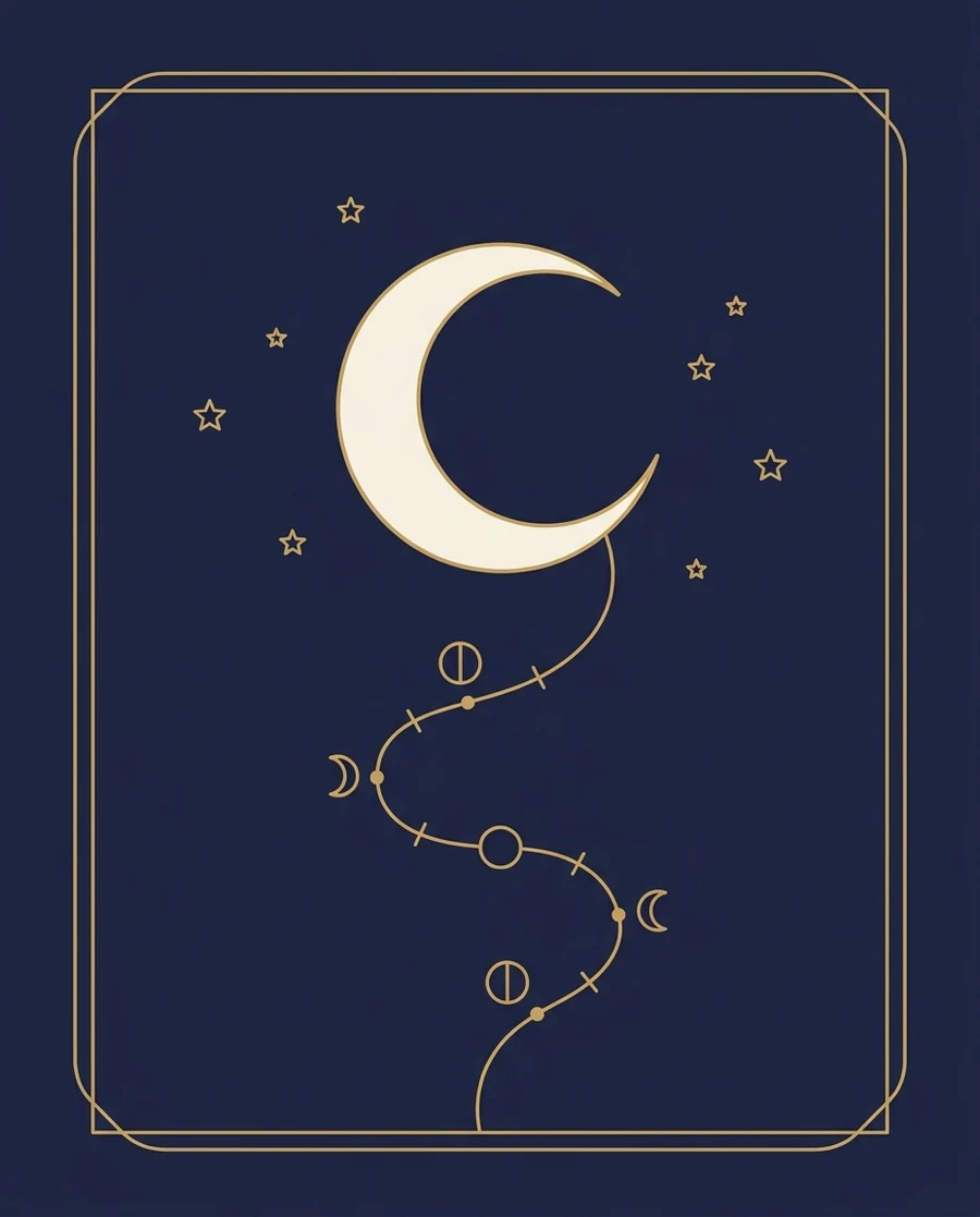Dedykowany horoskop miesięczny, grafika produktu Spirituni