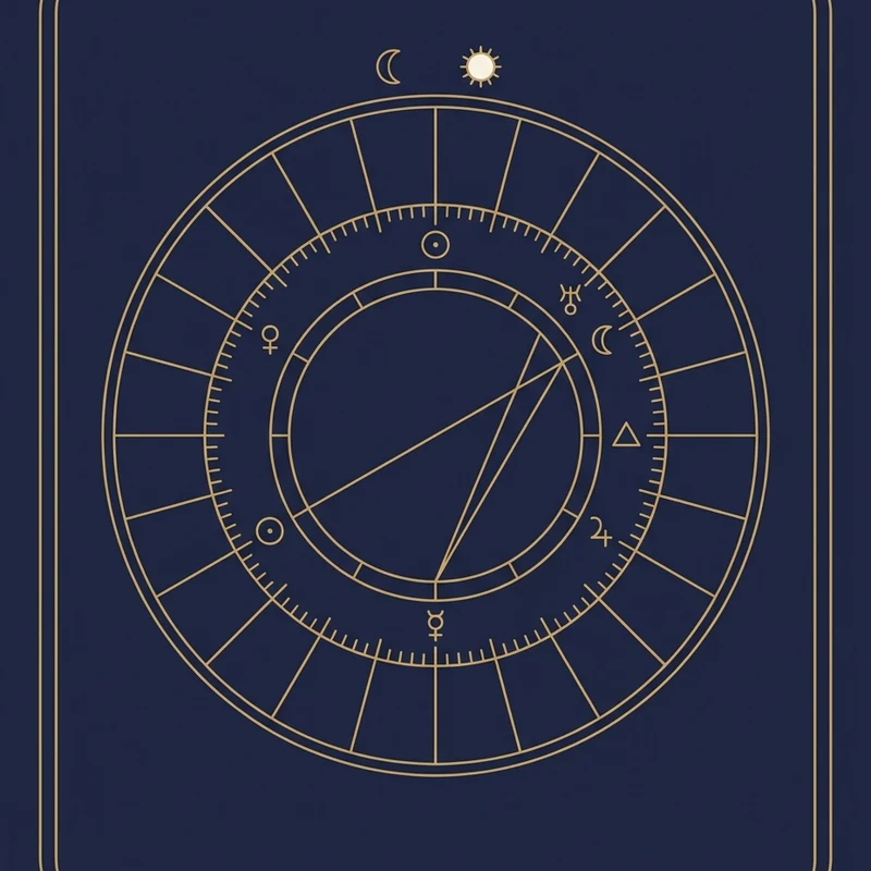 Kosmogram urodzeniowy, grafika produktu Spirituni