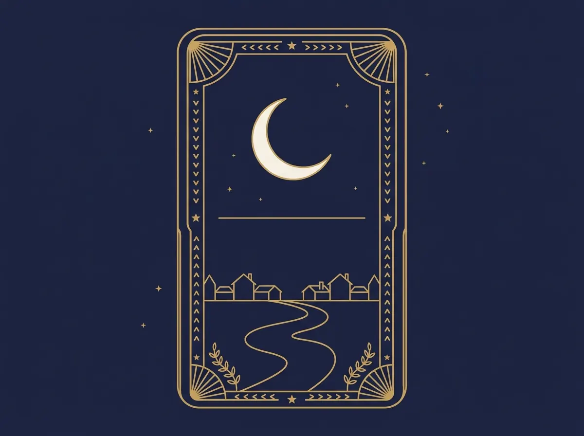 Tarot Bydgoszcz: karta tarota z lokalnym motywem miasta