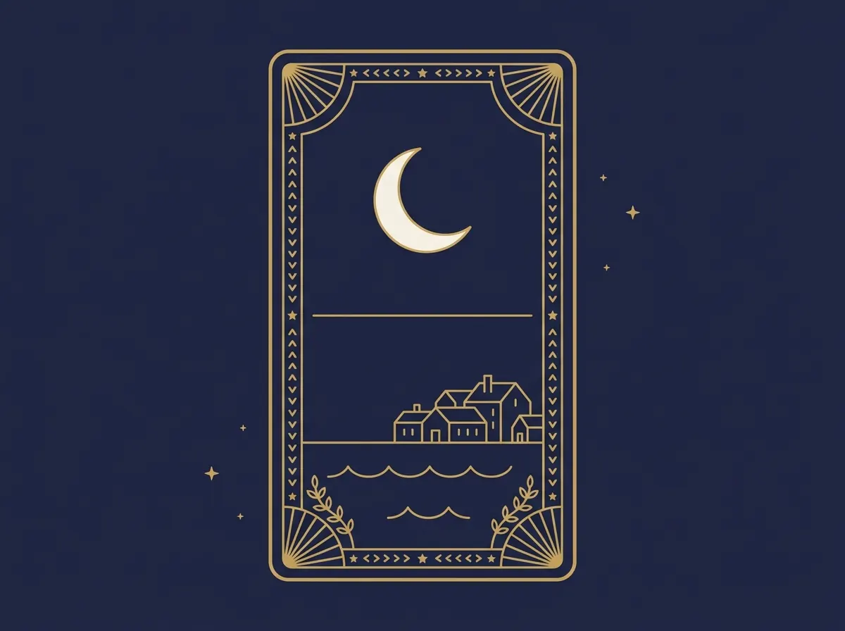 Tarot Gdańsk: karta tarota z lokalnym motywem miasta