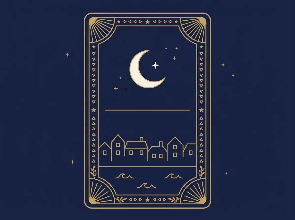 Tarot Gdynia: karta tarota z lokalnym motywem miasta