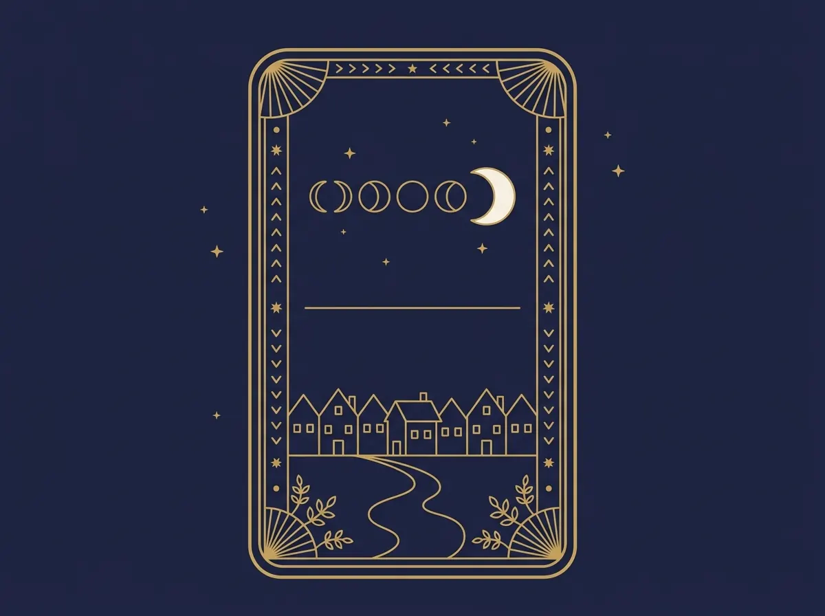 Tarot Rzeszów: karta tarota z lokalnym motywem miasta