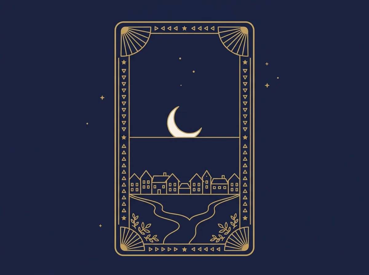 Tarot Toruń: karta tarota z lokalnym motywem miasta